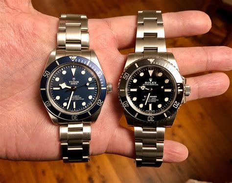black bay 58 vs rolex submariner